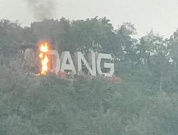 Diduga Arus Pendek Listrik, Tagline “Padang Kota Tercinta” Terbakar