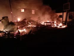 Dua Lokasi Kebakaran Terjadi di Kelurahan Pasar Gunungtua