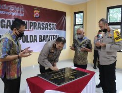 Kapolda Banten Meresmikan Gedung Sambung Polda Banten