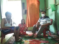 Zainal Abidin Kunjungi Warga Kurang Mampu Bagan Deli Belawan Penderita Gula Basah Hingga Kakinya Membusuk
