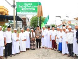 Kapolres Labuhanbatu Bersama BKM Launching Masjid 24 Jam